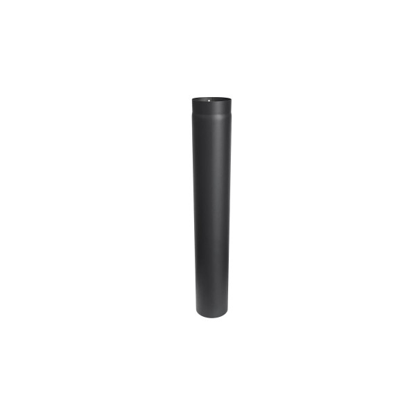 Rauchrohr Ø150mm schwarz Einschub