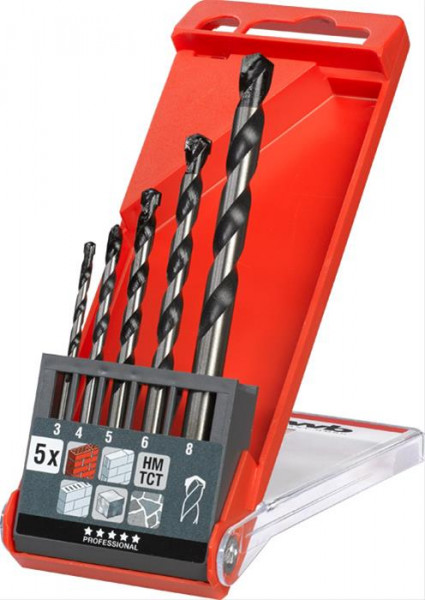 ROCKER® Beton- und Steinbohrersatz, 5-tlg.