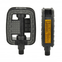 Fischer Fahrradzubehör / Pedale Kunststoffpedale Anti Rutsch Touren Fischer Fahrradzubehör / Pedale Kunststoffpedale Anti Rutsch Touren