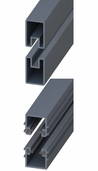 EASY-BOARDS Alu-Montageleisten-Set Silber