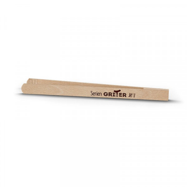 Grillzange Holz "Serienkiller"