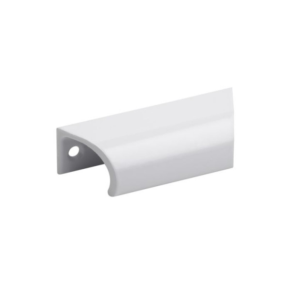 Metafranc Hebetürgriff / Möbelgriff 70 mm – Aluminium Weiß