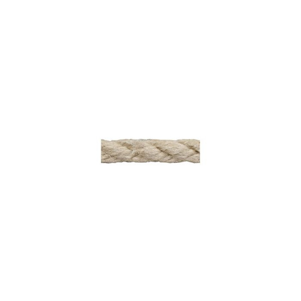 PP-Seil (Polypropylen) 6 mm, 3-schäftig gedreht, hanffarbig, Meterware