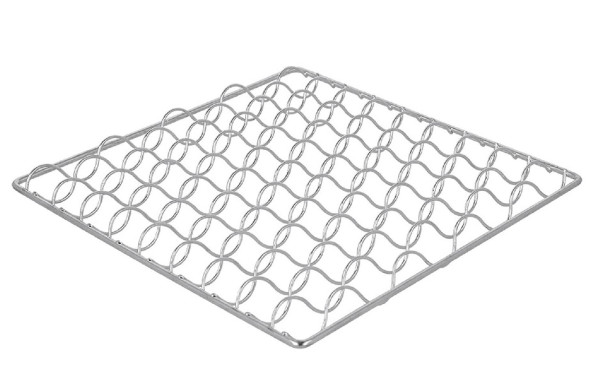 METALTEX Spiraltopfuntersetzer verzinnt 18x18cm