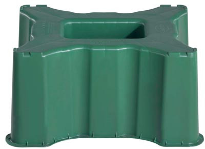 Garantia Sockel Unterstand eckig Regentonne 300 Liter eckig