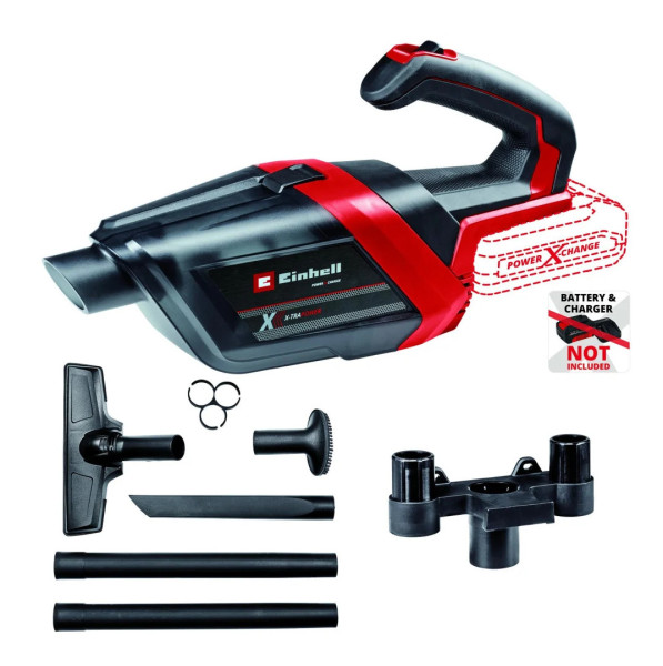 Einhell Akku-Handstaubsauger TE-HV 18/06 Li Solo 18 V