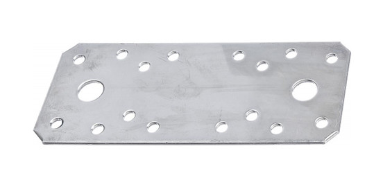 Flachverbinder Alberts Edelstahl 133x55mm