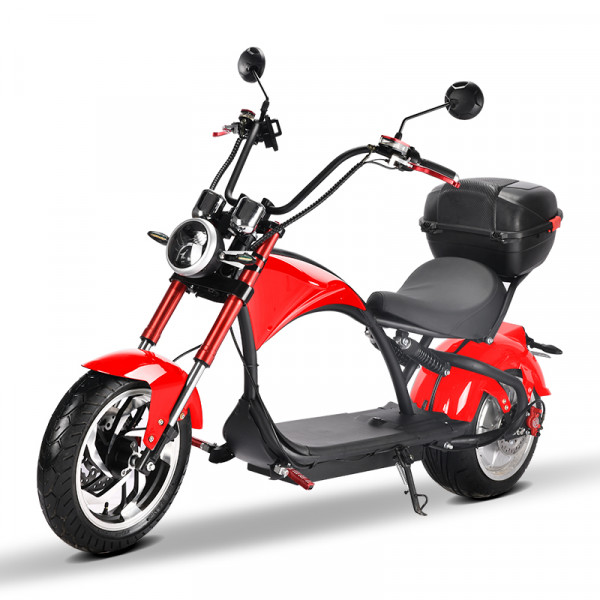 E Chopper E Roller 45Km h C9P-Box 30AH rot-glanz