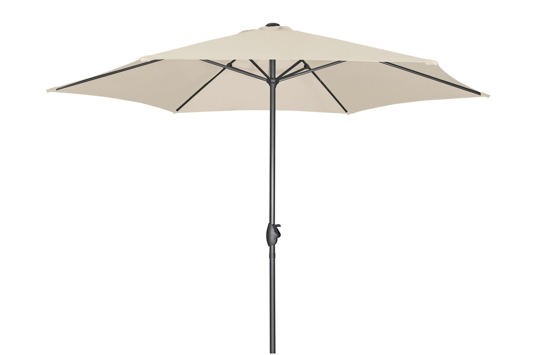 Derby Sonnenschirm Basic Lift Neo Ø 300cm Des. 820 natur edinger