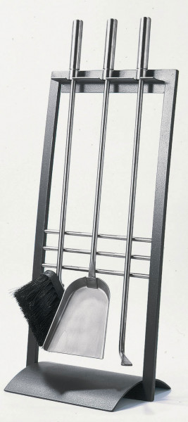 Kaminbesteck / Kamingarnitur Lienbacher Mia anthrazit 3-tlg H 65cm