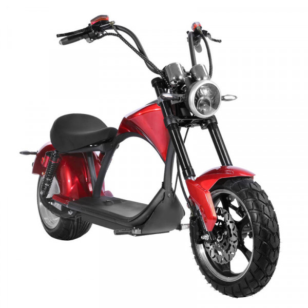 Elektroroller Copper 45Kmh C9-3.0 rot glanz 30AH Batterie