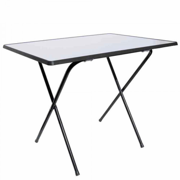 MFG Campingtisch klappbar eckig 60 x 80 cm anthrazit Kunststoff