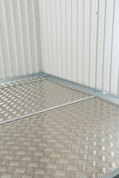 Bodenplatte Alu für Biohort Gerätehaus HighLine H1 243,5x123,5cm