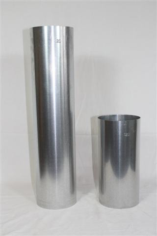 Ofenrohr / Rauchrohr FAL Ø80mm Länge 250mm