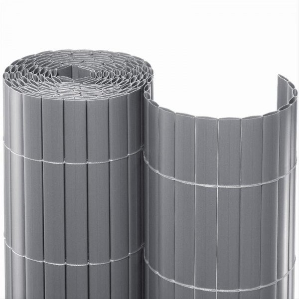 Sichtschutzmatte PVC Noor 0,9x3m silber