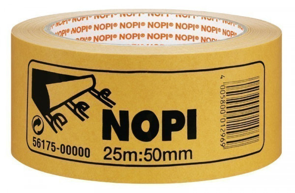 NOPI® Doppelseitiges Klebeband / Teppichverlegeband 50 mm x 25 m
