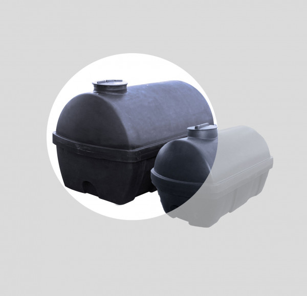Regenwasser-Sammeltank liegend 2.000 Liter GRAF 327052