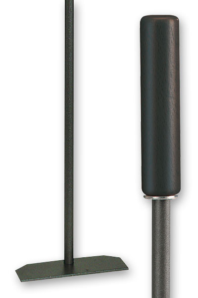Kaminbesteck / Kaminschaber Lienbacher anthrazit schwarz L 57cm