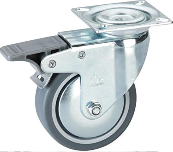 Apparate Lenkrolle mit Fadenschutz Feststsllbremse 75 x 25 mm