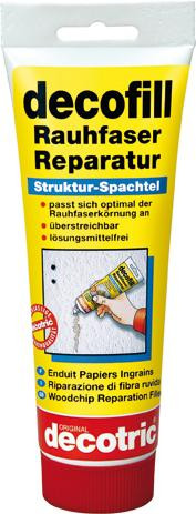 Decofill Rauhfaser Rep. 400 g Tube decotric