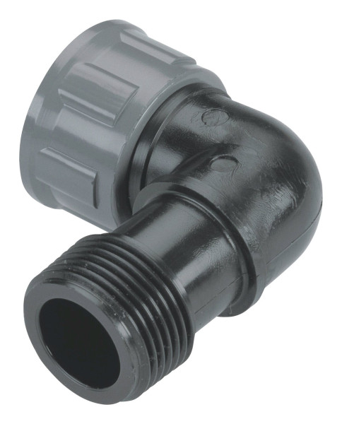 GARDENA Sprinkler Ventil-L-Stück (2750-20) – 1" Endverbindung