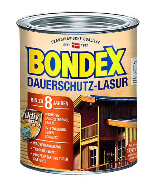 BONDEX DAUERSCHUTZ LASUR tannengrün 750ml