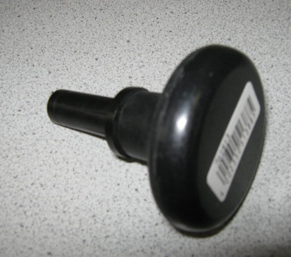 Möbelgleiter 50 mm schwarz + Hülse