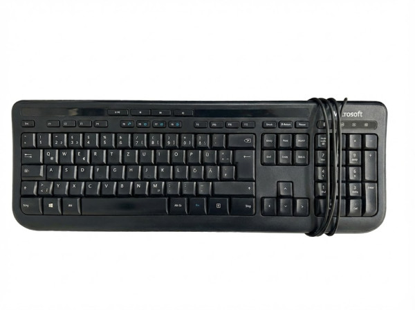 Microsoft Wired Keyboard 600 – USB-Tastatur (Deutsch QWERTZ)