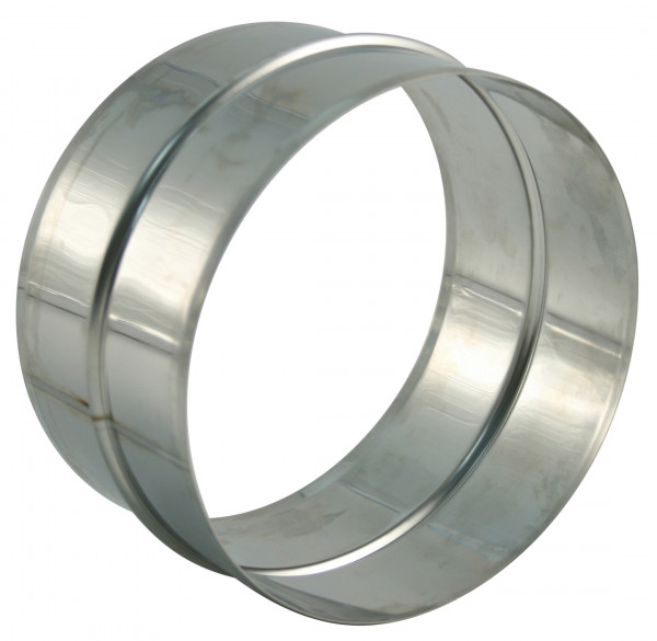 Verbindungsmuffe verzinkt Ø 125 mm