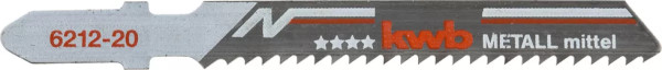 Stichsägeblätter, Metallbearbeitung, Bi-Metall, 2 x mittel