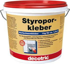 Styroporkleber 1 kg gebrauchsfertig decotric