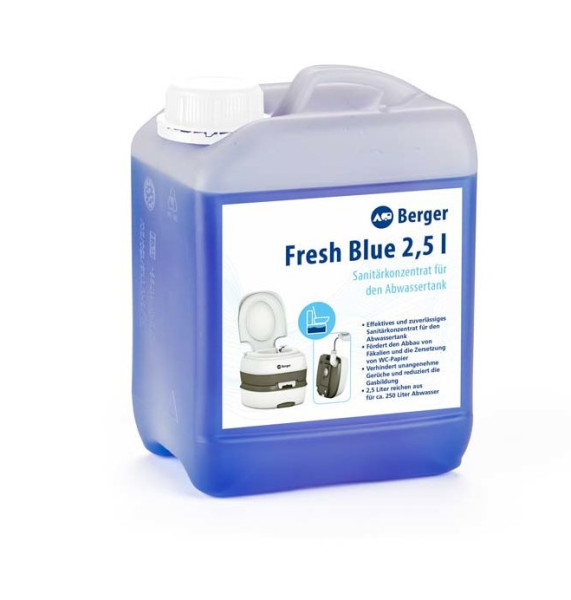 Berger Fresh Blue Sanitärflüssigkeit 2,5 Liter