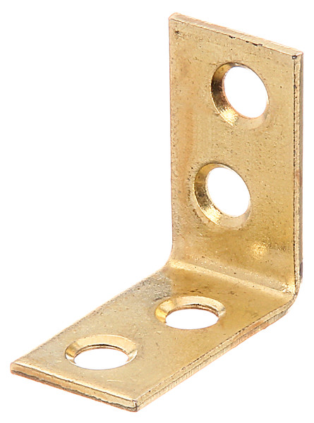 GAH Alberts Stuhlwinkel 40x40x15 mm Eisen vermessingt