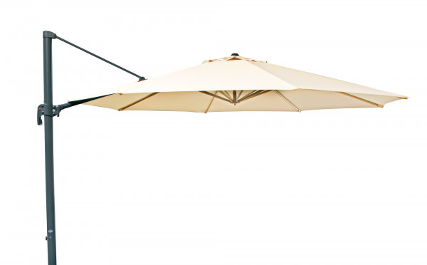 Ampelschirm / Sonnenschirm Derby Ravenna Ø400cm D820 natur