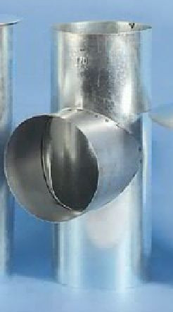 Ofenrohr / Rauchrohr T-Stück FAL Ø120mm Länge 300 mm