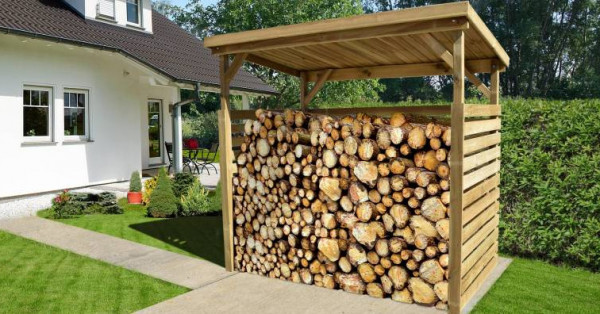 WEKA Holz Brennholzlager 663B Gr.1 229x131cm