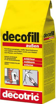 Decofill Spachtelmasse 5 kg, außen decotric
