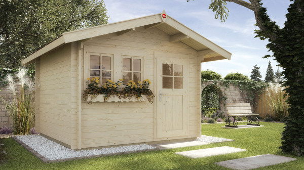 weka Gartenhaus 139 A Gr.2, 45 mm, V60, ET, DF