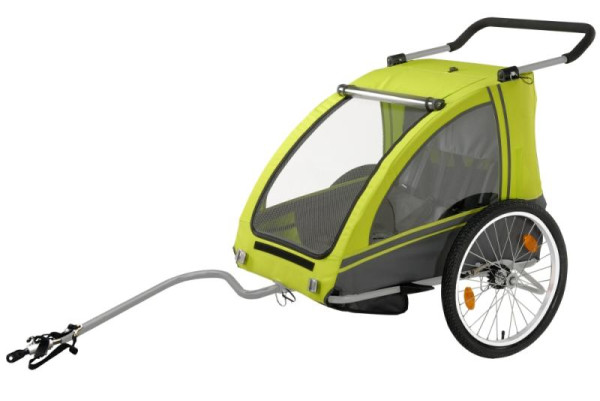 Blue Bird Kinderanhänger Zweisitzer Dual