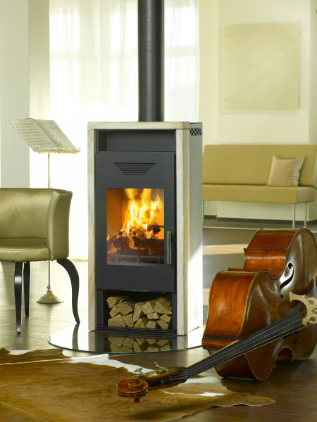 Kaminofen Wamsler KF 101 Yara Stahl Sandstein 8 kW
