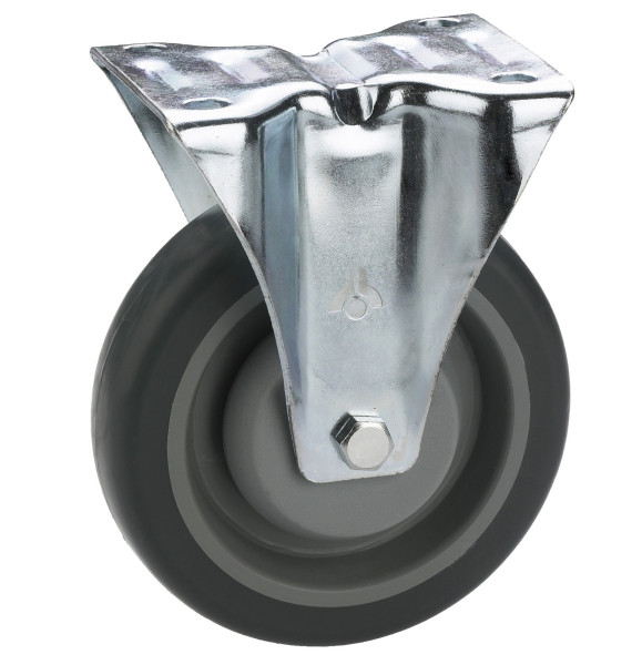 TG-Bockrolle 100x32mm Kula, Pl. 105x85mm thermopl.