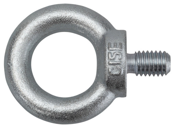 Ringschraube M16 × 27 mm, Einsatzstahl C15E verzinkt, DIN 580