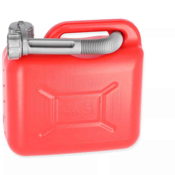 Benzinkanister Kunststoff rot 5 l