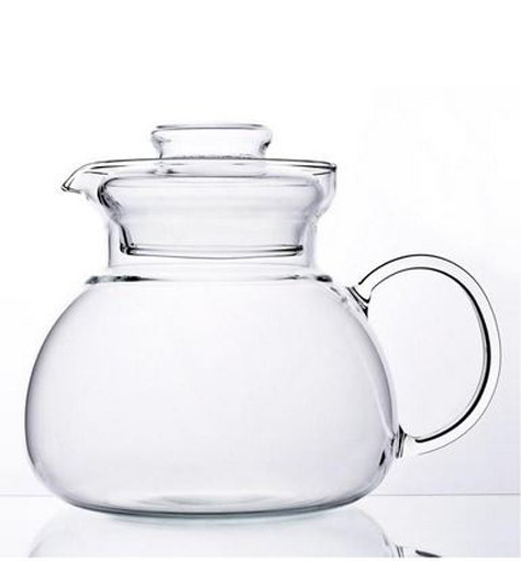 BOHEMIA Cristal Glaskanne Marta mit Sieb 1,5L