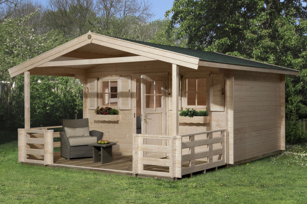 weka Gartenhaus 135 B Gr.1, 45 mm, VT, ET, 2 EF