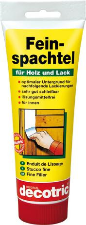 Feinspachtel 400 g Tube decotric