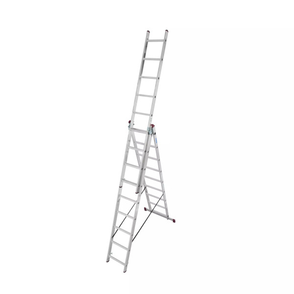 Krause Vielzweckleiter Corda 3 x 9 Sprossen