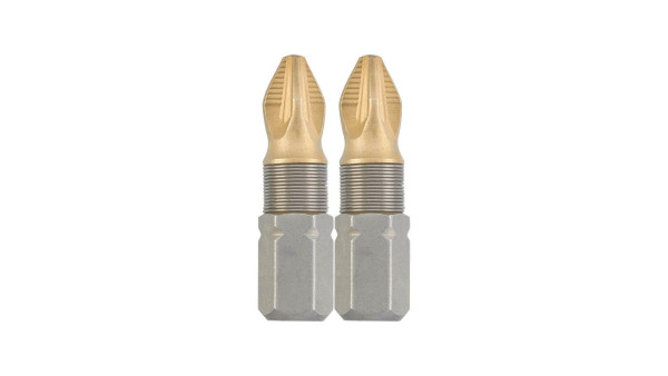 KWB TITAN Bits Kreuzschlitz PZ 2 2er Pack 25 mm