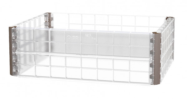 ERGO Quadro L Wachstumsmodul 4 Paneele transparent