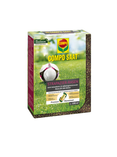 COMPO SAAT Strapazier Rasen 2kg | Rasensamen | Garten | edinger Warenhaus  GmbH